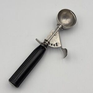 Vtg Icecream scooper Bi-Cor USA #402 Stainless Steel Ice Cream Scoop Utensils EU